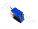 Adjustable resistance / trimmer potentiometer type 3296W 100 Ohm
